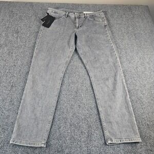 Rag & Bone Cate Mid-Rise Ankle Skinny Jeans Colby Grey WDD22F2651CGCB Size 31